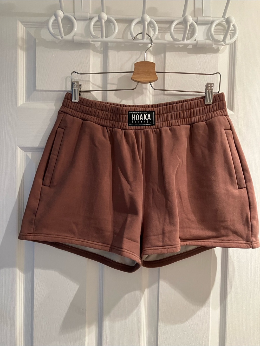 Women's brown Fleece Shorts